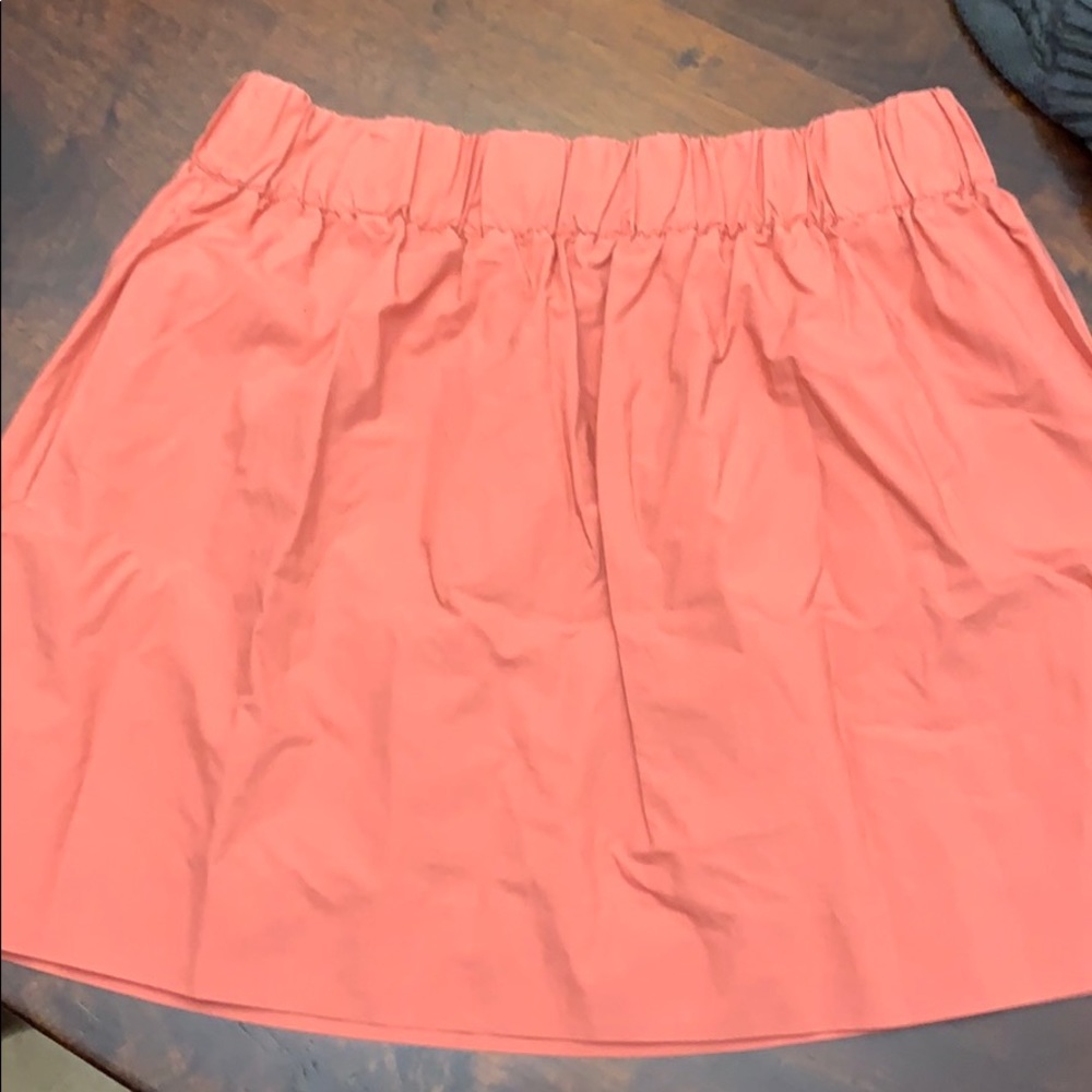 JCREW ELASTIC SKIRT W POCKETS